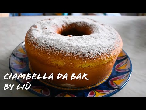 CIAMBELLA DA BAR - Ricetta facilissima - In cucina con Liù