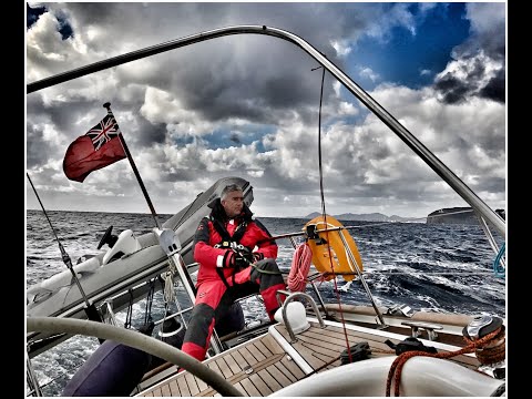 Jan 2017 - SY Sionna Gibraltar to Palma for her Post Purchase Refit