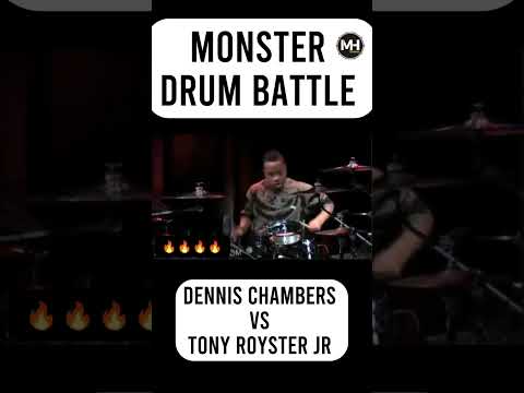 Two Legendary Drummers, Dennis Chambers and Tony Royster Jr.