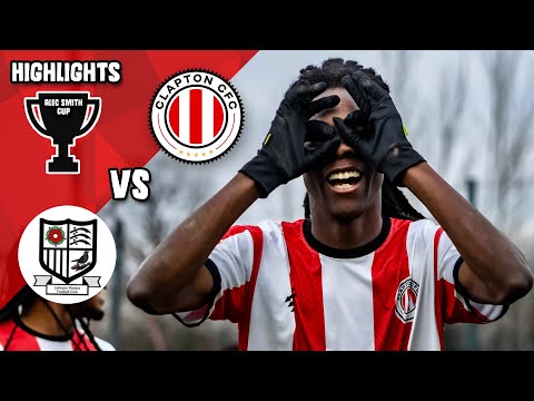 ⚽ Clapton CFC vs Larkspur Rovers - Highlights ⚽ - 22/01/2022 - Alec Smith Premier Cup