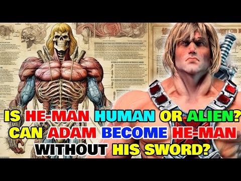 He-Man Anatomy Explored - How Adam Can Become He-Man Without The Sword? Does He-Man Get Old?