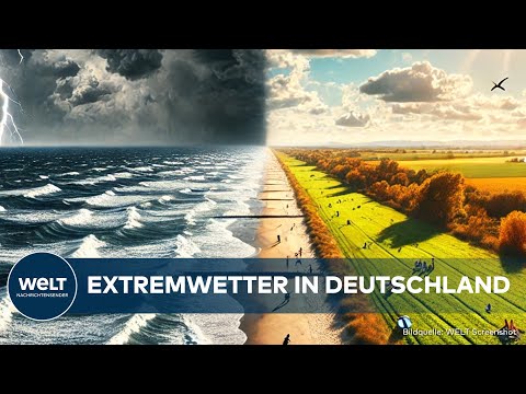 EXTREMWETTER IN DEUTSCHLAND: Sturmwarnung und Sommerhitze treffen aufeinander - Tief "Ursula" wütet!