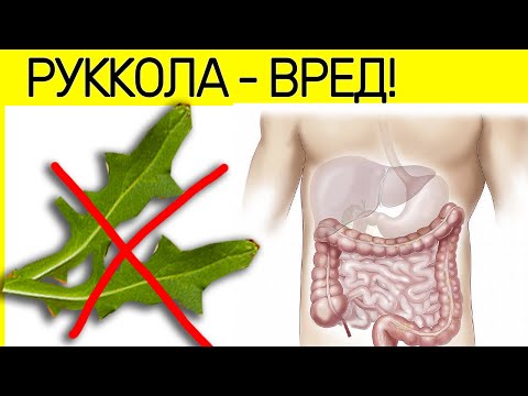 РУККОЛА ВРЕД! - влияние на Человеческий организм!