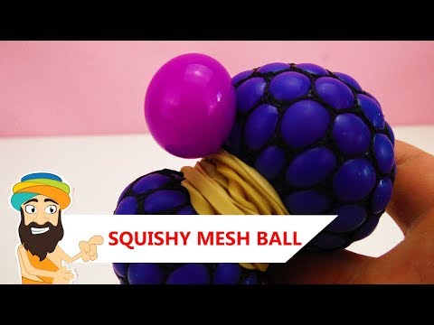 GUMMIBÄNDER vs. SQUISHY MESH BALL! Platzt er? | Spielzeug Guru