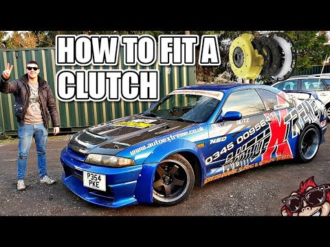 HOW TO INSTALL A PERFORMANCE CLUTCH - NISSAN SKYLINE R33