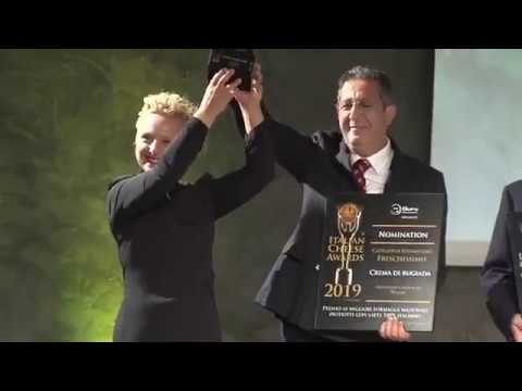 Premiazione Crema di rugiada all'Italian Cheese Awards 2019