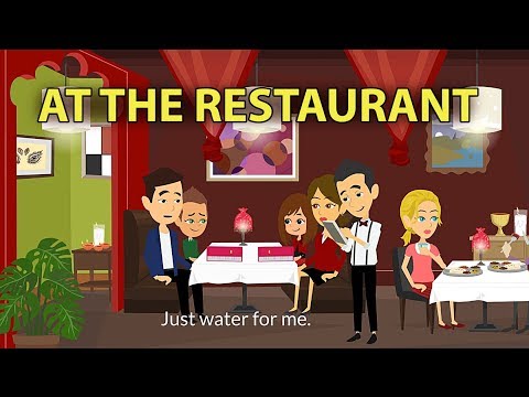 Asking for a Menu - At the Restaurant