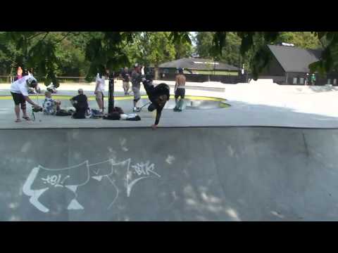 Faelledparken skatepark session. Copenhagen, Denmark