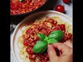 Tofu Spaghetti “Bolognese”