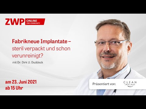 Fabrikneue Implantate – steril verpackt und schon verunreinigt?