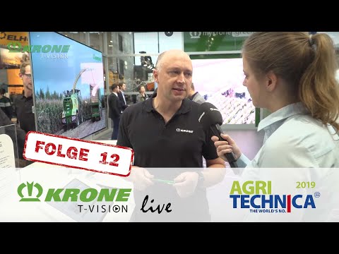 NEU auf der Agritechnica: mykrone.green – Willkommen in der digitalen Welt von KRONE