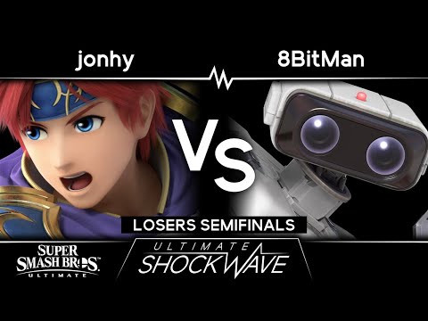 USW 87 - jonhy (Roy, Chrom) VS 8BitMan (ROB) - Losers Semifinals - SSBU