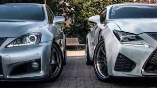 Lexus ISF with custom modified headlights by WiseDetailz