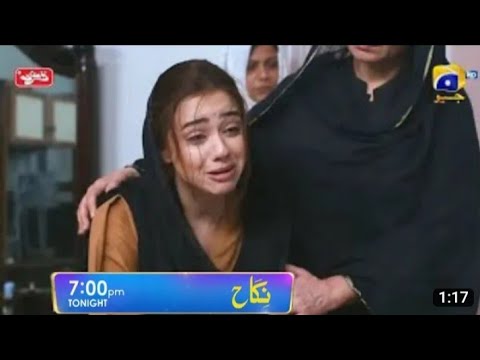 Nikah episode 77 teaser promo review tonight at 10.30pm on Har Pal Geo#zainabshabbir #haroonshahid