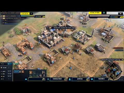 AOE4 Ranked - Szalami1(Delhi) vs Demuslim (HRE)