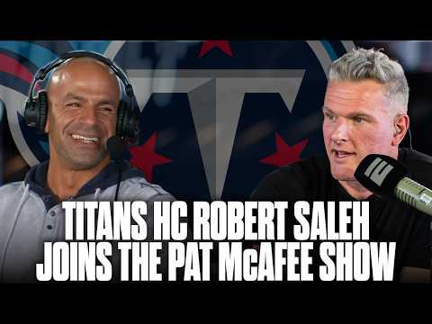 Robert Saleh Talks Leaving The Jets & His Career Resurrection With The Titans | Pat McAfee Show