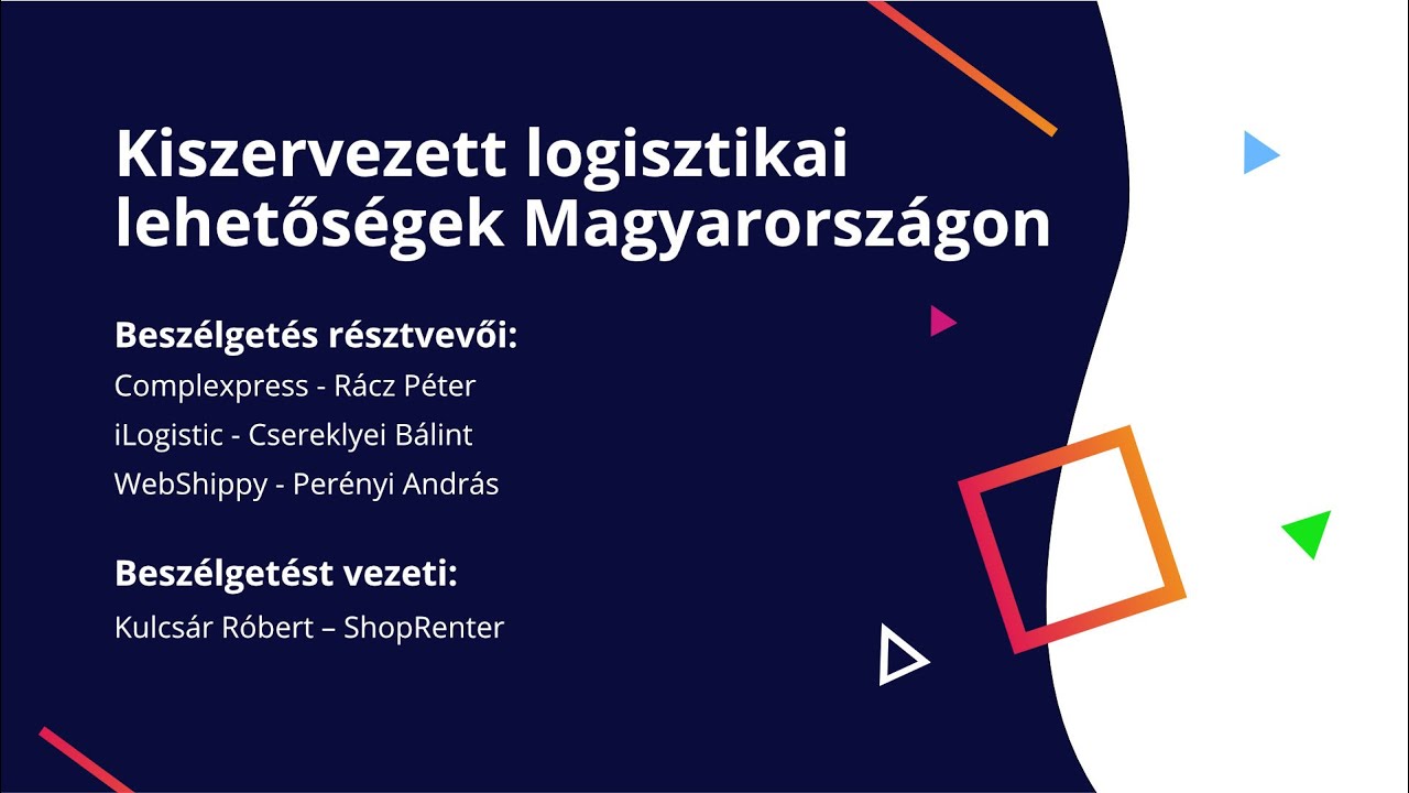 Kerekasztal beszélgetés - Kiszervezett logisztikai lehetőségek Magyarországon