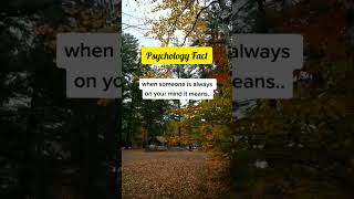 If someone is always on your mind it means  #shorts