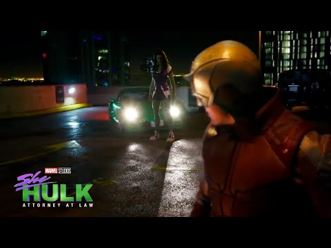 Daredevil vs. She Hulk, Fight Scene - Official Clip | She Hulk Episode 8