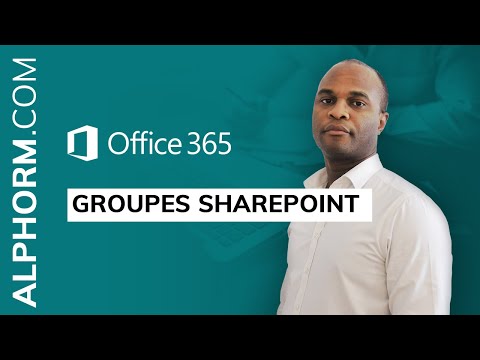 Groupes de permission SharePoint Online Vidéo Tuto