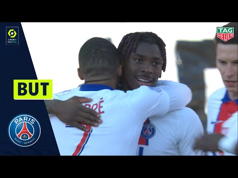 But Bioty Moise KEAN (6' - PARIS SAINT-GERMAIN) DIJON FCO - PARIS SAINT-GERMAIN (0-4) 20/21