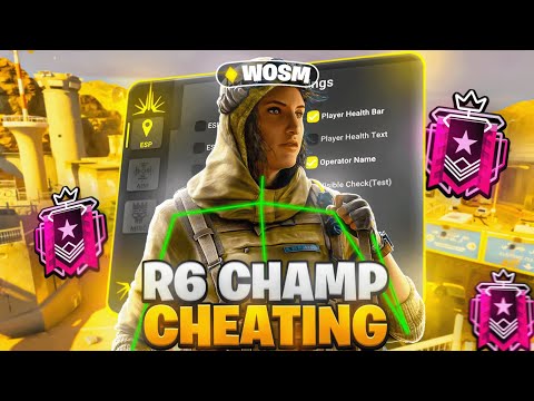 Using $6 R6 CHEATS Champion Lobbies 🏆 | The Best Rainbow Six Siege Hack in 2025