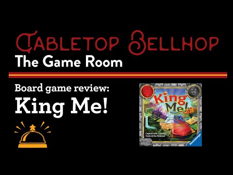 Board Game Review - King Me! - A fantastic evolution of the classic boardgame Checkers or Draughts.
