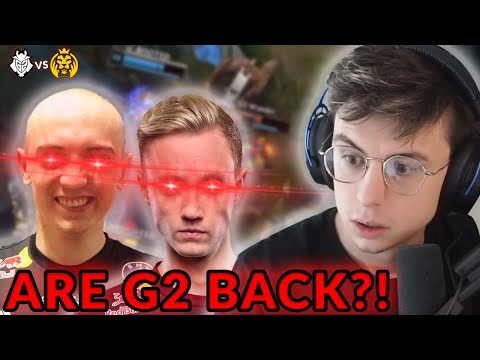 ARE G2 BACK?!?!? - G2 VS MAD REVIEW - CAEDREL