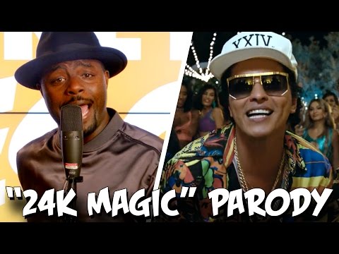 Bruno Mars "24K Magic" PARODY! The Key of Awesome UNPLUGGED!