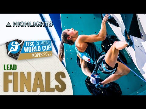 Lead finals highlights || Koper 2022