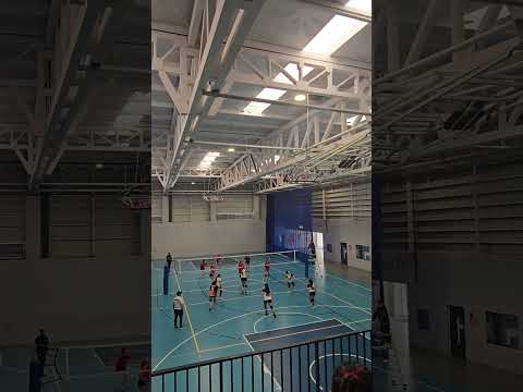 Primer partido Nacional de Voleibol colegios Alemanes Santiago 2026.Valparaiso v/s San Felipe A