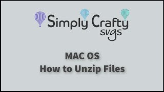 How to Unzip Files in MAC OS X and later