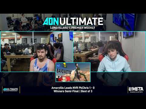 PkChris (Ness) vs Amaryllis (Bayonetta) | AON Ultimate #175 Winners Semi-Final