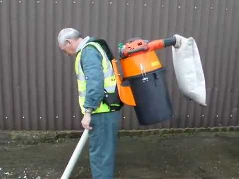 Sırta Takılan vakumlu yaprak ve çöp toplama makinası-Overton HV 75