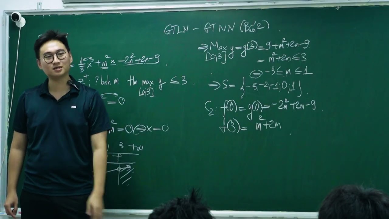 (ZOOM) GIÁ TRỊ LỚN NHẤT - GIÁ TRỊ NHỎ NHẤT BUỔI 2