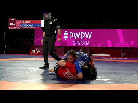 BRONZE Women's GP No-Gi - 90 kg: J. CZYCZYN (POL) v. A. LEONIDOVA (RUS)