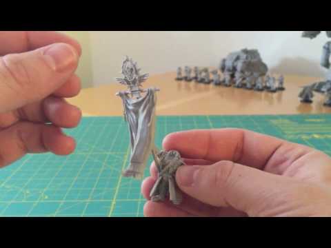 Solar Auxilia Tactical Command Vexilarius: How to reinforce Forge World banner poles with wire