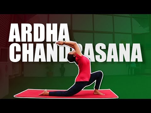 Ardha Chandrasana | Yoga Posture | Half Moon Pose
