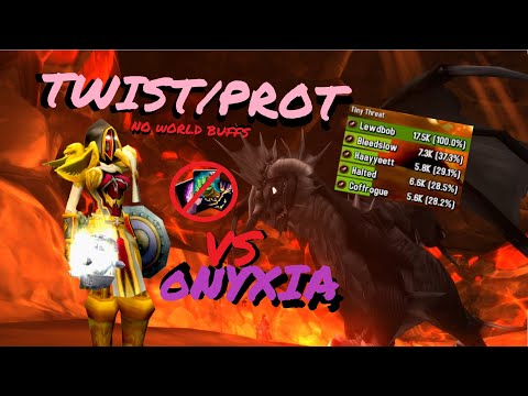 Minimal Consumes - Onyxia Paladin Tanking