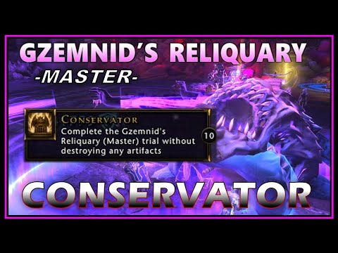 Gzemnid's Reliquary (Master) Conservator Achievement Run! Paladin Tank PoV - Neverwinter