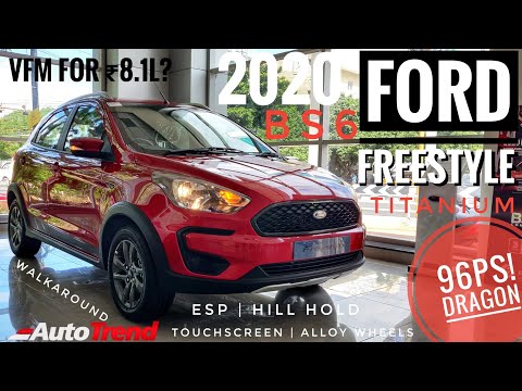 2020 Ford Freestyle Titanium - Most Detailed Walkaround Review | Ruby Red Colour | TeamAutoTrend !!