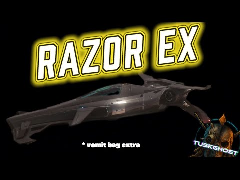 The Razor EX- Built for speed, piracy☠️ & bad decisions  @StarCitizen #starcitizen