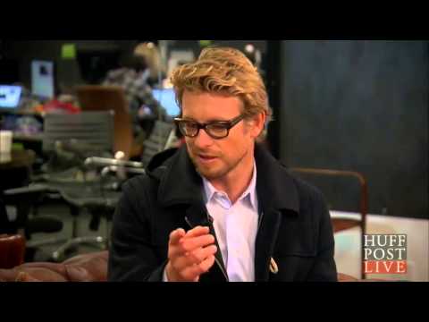Simon Baker 2013 11 on HuffPost Live