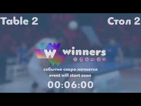 Winners League  30.07.21 Romanenko Valerii - Boklag Roman     19:30