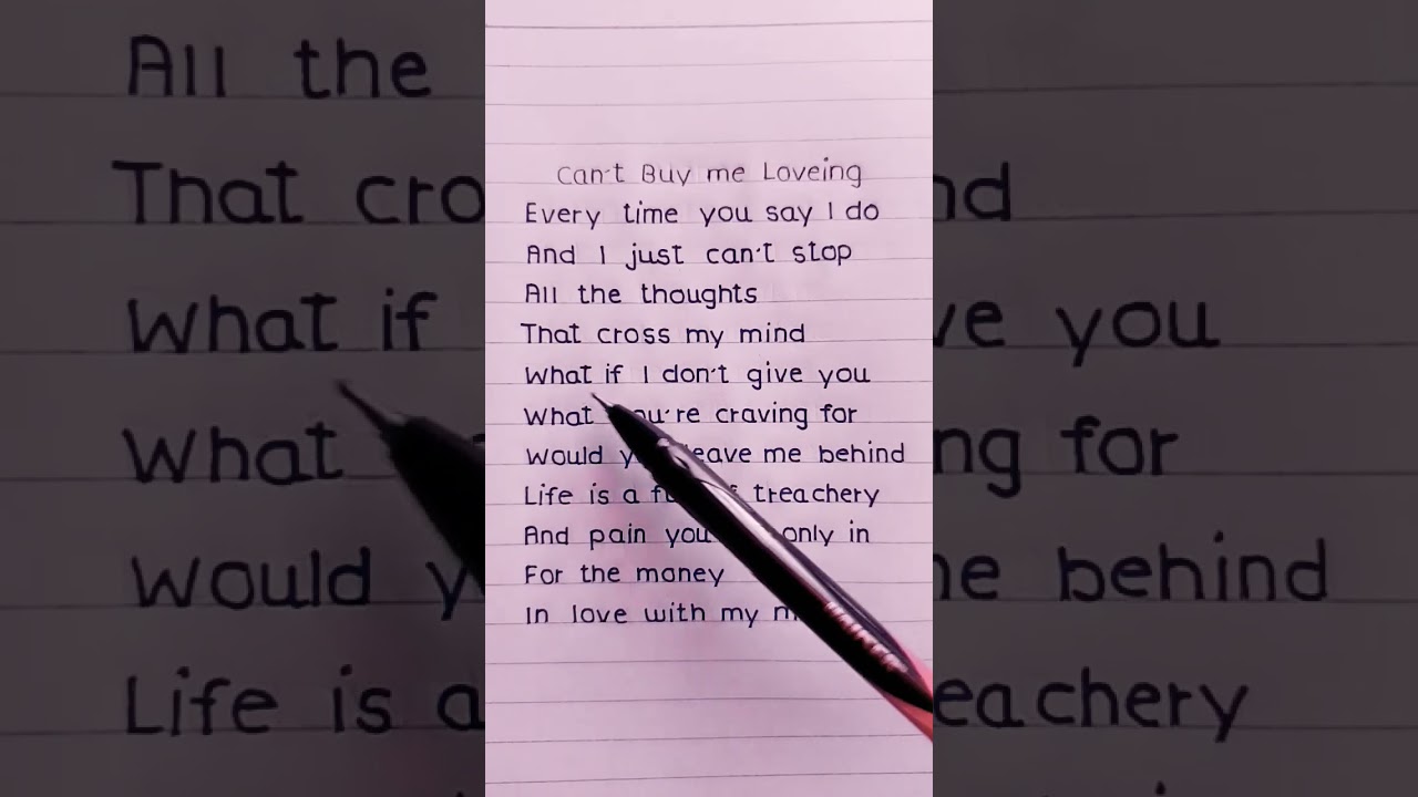 Rauf & Faik ~ 🌼Can't Buy Me Loving (Lyrics)