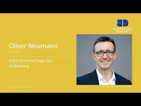 Businessdoc - Arzt als Unternehmer  I  Oliver Neumann  I  BusinessDoc