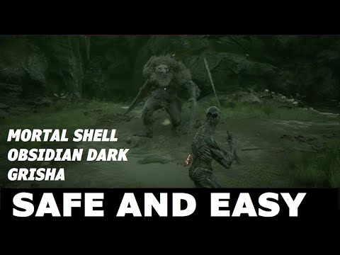 Mortal Shell - EASY and SAFE Way to beat GRISHA in Obsidian Dark Form! (No Shell)