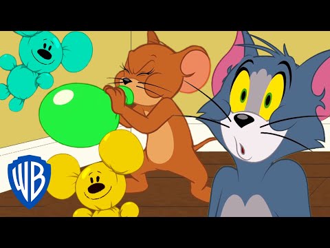 Том и Джерри | Вечеринка по надуванию воздушных шаров | WB Kids
