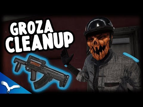 Cleaning up endgame with a GROZA! Kaymind PUBG Highlight