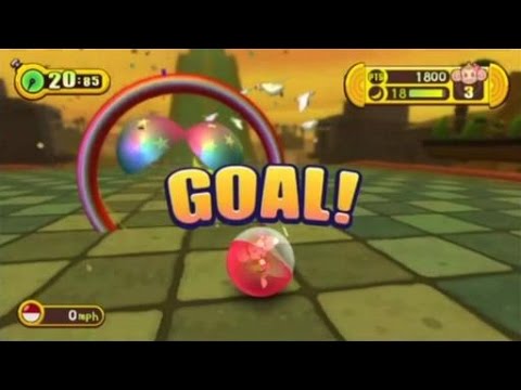 super monkey ball step and roll wii trailer